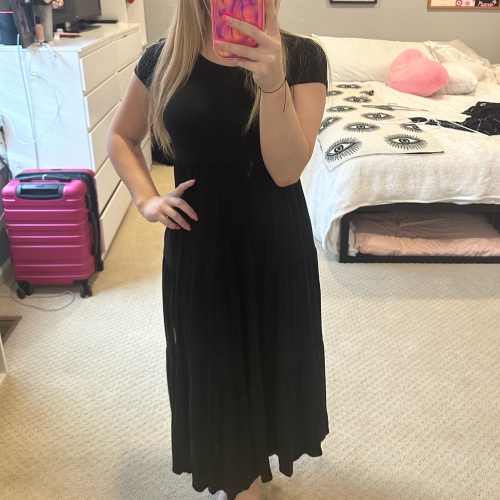 black long dress! size small!